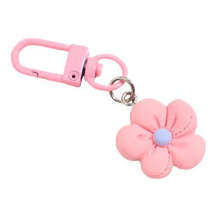 创意五瓣花diy钥匙扣挂件 学生包包饰品耳机壳吊坠可爱花朵小清新