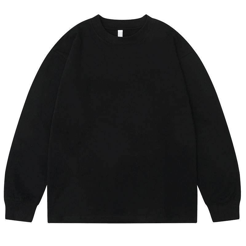 长袖t恤定制工作服纯棉班服同学聚会广告文化衫来图订制印logo字