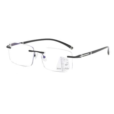 变色老花镜男款高清远近两用智能