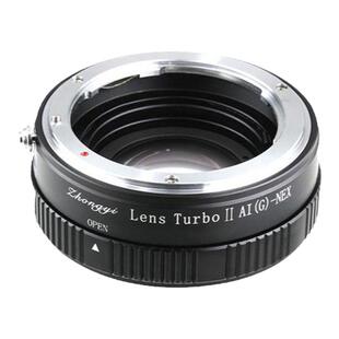 中一光学 减焦增光接环II 代适用于EOS-NEX N/G-NEX FD-NEX PK-NEX M42-NEX CY-NEX  转接索尼E卡口相机