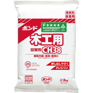 F4星木工用白乳胶CH38日本小西原装进口家装家具用水性3KG简装