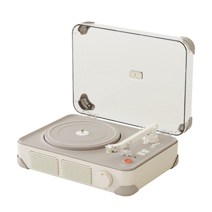 【赛塔林】T400 黑胶唱片机现代简约蓝牙唱片机电池留声机