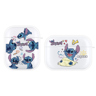 卡通airpodspro3代耳机套airpods3可爱卡通airpords1/2/4代蓝牙保护壳苹果无线耳机二三代透明ipods耳机适用
