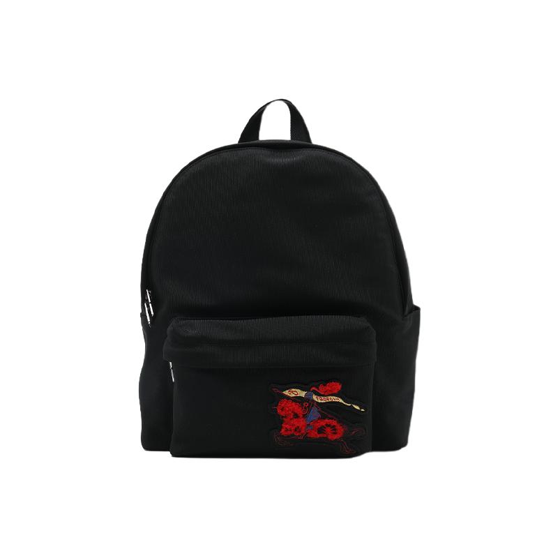 【自营】BURBERRY/博柏利SS26马术骑士徽标大容量轻便双肩包男包