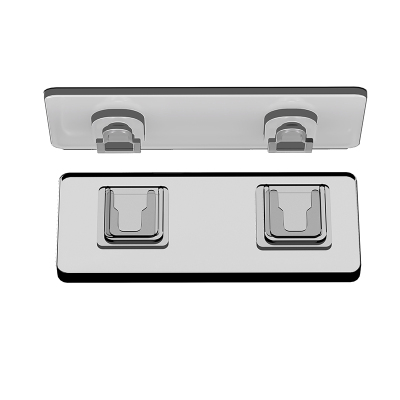 子母扣加厚强力贴插座插排固定器