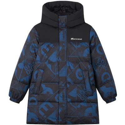 【新年联名】波司登儿童羽绒服男童中长款连帽运动羽绒服四防加厚