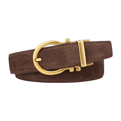 CalermKeens女士真皮牛皮腰带