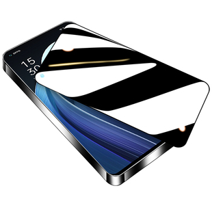 适用opporeno7防窥膜抗指纹防偷窥保护5G防摔无白边opopreno7pro钢化膜全屏覆盖防爆reno7se手机膜防窥屏高清