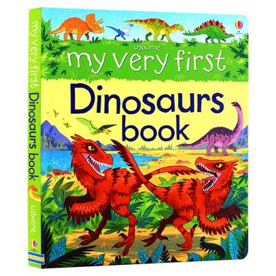 My Very First Dinosaurs Book 我的第一本恐龙手册进口原版英文书籍