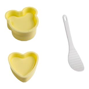 川岛屋日式三角饭团模具宝宝食品级安全儿童米饭造型寿司工具家用