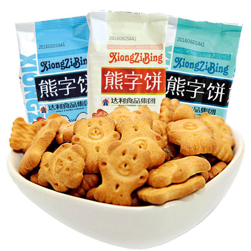 好吃点熊字饼干30袋量贩装