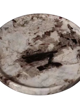 天然大理石托盘摆件轻奢家居装饰
