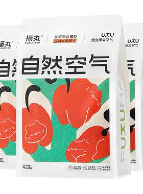 福丸果木混合豆腐猫砂除臭