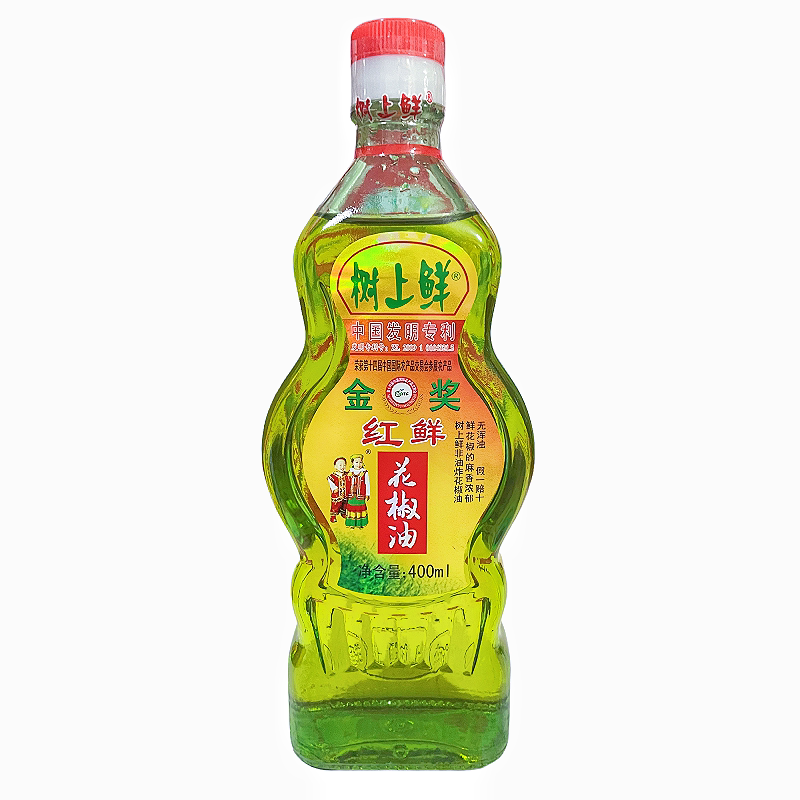 包邮树上鲜四川特麻400g花椒油