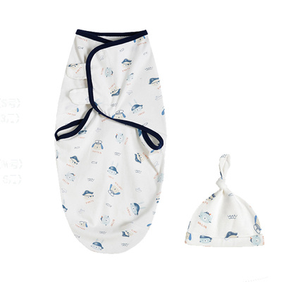 茵秀丽纯棉春夏秋亲肤襁褓巾睡袋