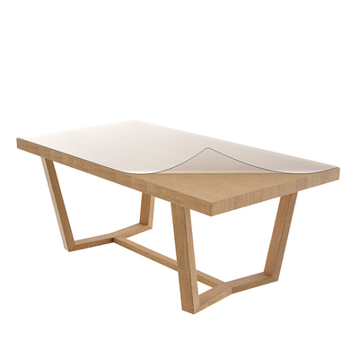 竹月阁水晶板TPU防水防油桌布