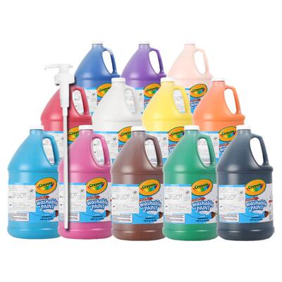 Crayola颜料桶装3.78升儿童