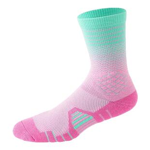 furry福瑞白袜子中筒毛巾底春秋冬加厚运动彩色印花可爱休闲正太