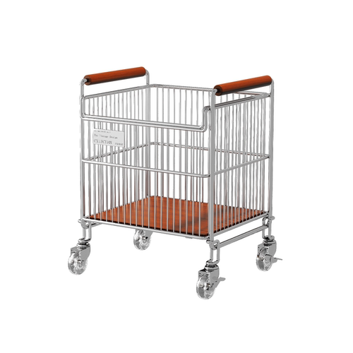 中古风脏衣篓家用浴室柜下置物架洗衣篮卧室衣服收纳筐卫生间推车