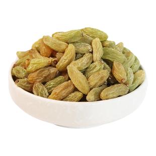 新疆特产吐鲁番葡萄干无核白绿宝石树上黄无籽免洗500g农家孕妇食