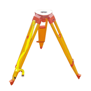 大水牛三脚架铝合金实木制全站仪水准仪经纬仪水平仪支架测量仪器