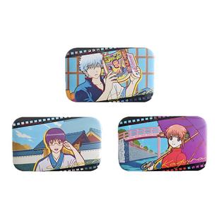 【现货】都爱漫官方授权银魂万事屋三人组动漫周边吧唧徽章套装