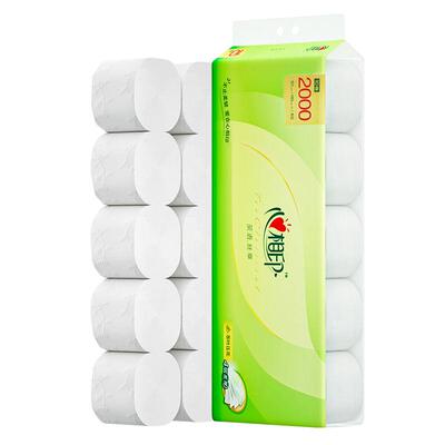 心相印卷纸4层2000g茶语无芯卷筒纸巾家用厕纸擦手纸大卷卫生纸BY