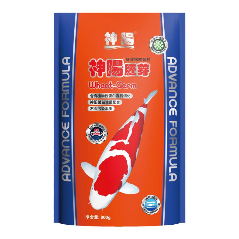 神阳锦鲤饲料育成绢康主食蝴蝶鲤白金专用增白增体增色鱼粮鱼食