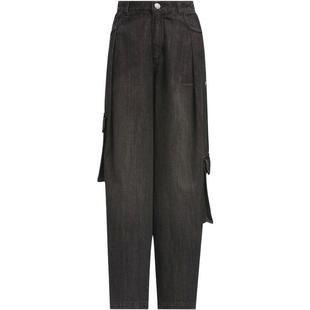 【自营】adidas阿迪三叶草女子DENIM CARGO牛仔运动长裤KC5825