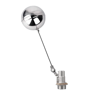 浮球阀4分6分1寸外丝穿心大球水箱浮动池控制补水不锈钢dn1520 25