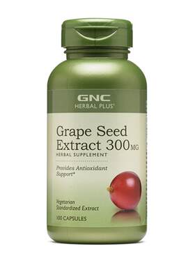 GNC健安喜葡萄籽精华300mg100粒