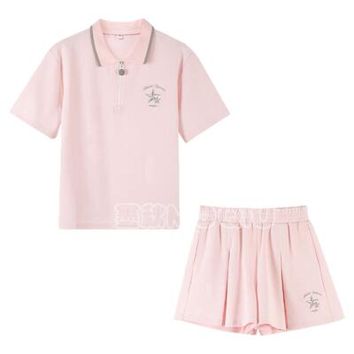 墨秋原创设计运动服短裙套装