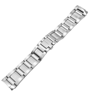 适配宝珀五十噚手表带经典50噚精钢表链5015专用潜水弧口钢带23mm