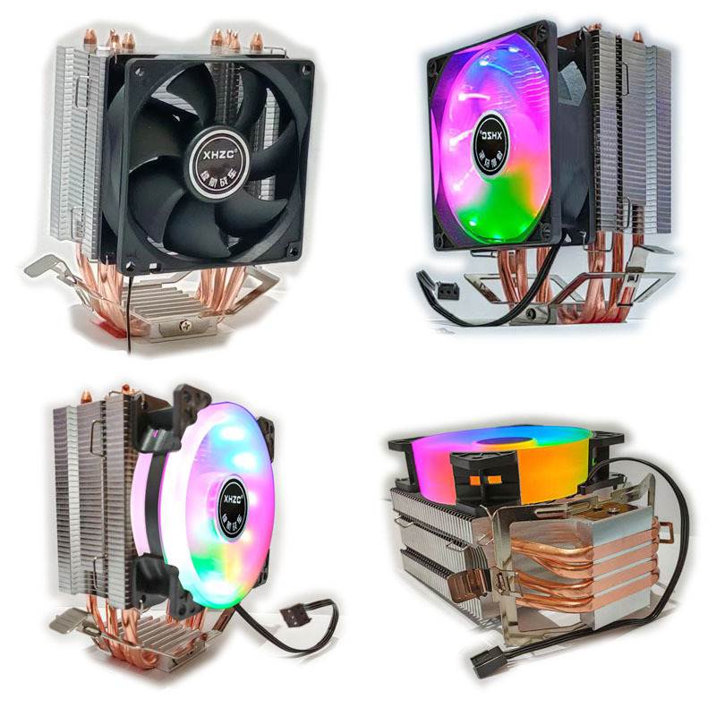 续航战车单塔4铜管cpu散热器台式电脑1700/115X/775风冷风扇