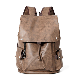 潮流双肩包男士休闲防水旅行包电脑包背包高中初中大学生书包男包