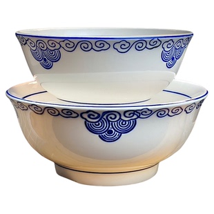 面馆陶瓷拉面碗商用牛肉羊肉汤碗大号家用泡面碗螺蛳粉过桥米线碗