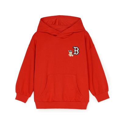 MLB儿童官方秋冬皱眉熊连帽衫