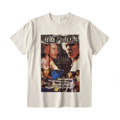 sex pistols punk style朋克摇滚混纺亲肤凉感好打理夏季短袖T恤