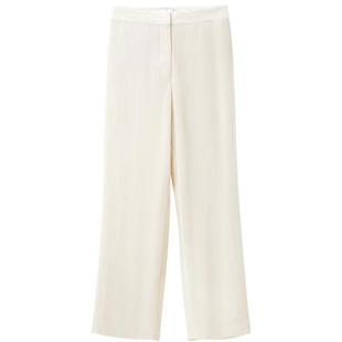 OVV秋冬女装意大利进口丝绒灯芯绒直筒套装西裤