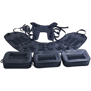 摩托车油箱包挂载油箱马甲CU250 灰石250马甲包防水便捷闪400