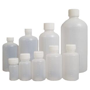 10/20/30/50/60/100ml毫升带刻度塑料瓶带盖密封一次性空瓶分装瓶