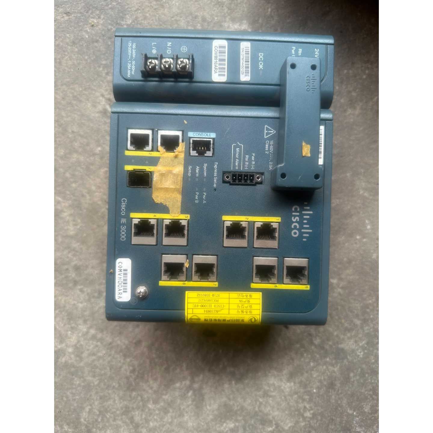 【议价-可维修】思科 交换机 IE-3000-8TC 8口 全新/二手均有货