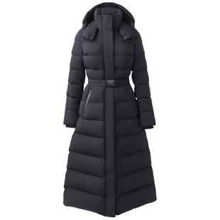 MACKAGE女士 CALINA长款保暖收腰时尚休闲经典修身羽绒服外套上衣