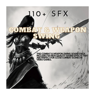 刀剑匕首棍棒冷兵器武器挥舞音效LegroSFX Combat & Weapon Swing