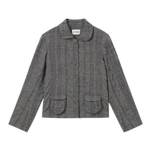 COTEMP ROWEN CROPPED COAT 25FW诺维复古娃娃领超短大衣外套女