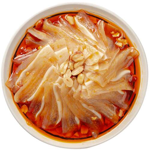 廖记棒棒鸡红油耳片470g四川特产即食熟食凉拌菜猪肉耳朵零食川菜