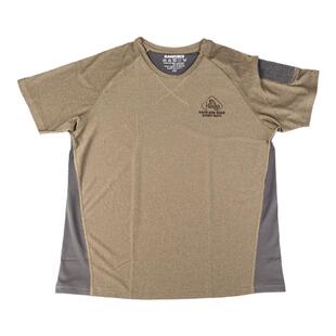 MAGFORCE麦格霍斯台马双色拼接大码T恤男C0112训练服夏季运动