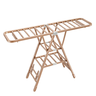 晾衣架折叠落地政府补贴室内阳台家用多功能加厚加粗晾晒被子神器