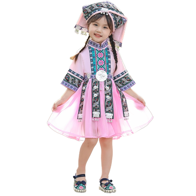 少数民族服装儿童演出服男童服饰