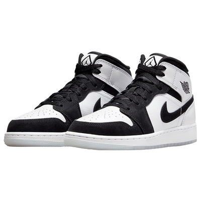 Jordan黑白钻石男女高帮增高休闲